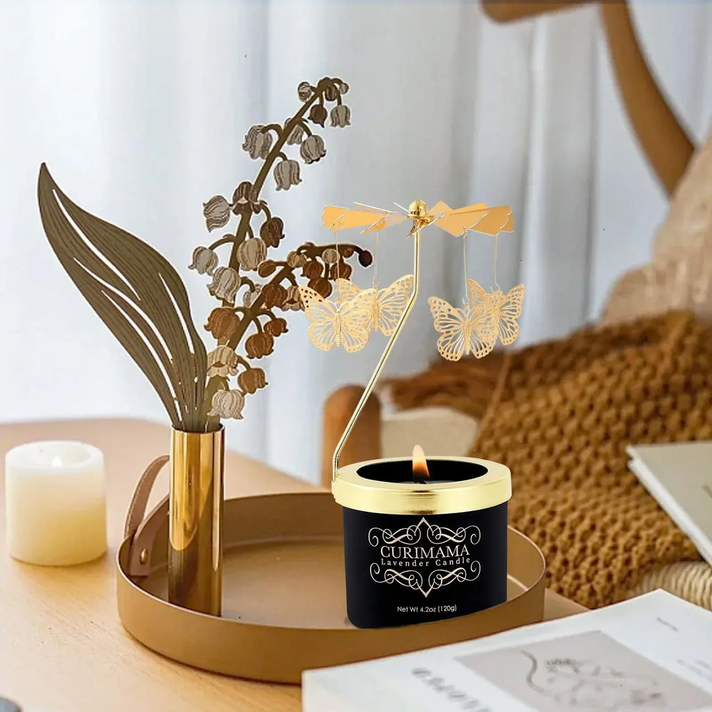 Unique Birthday Gift for Women, Rotating Scented Candles for Mom, Funny Birthday Gift for Grandma Wife Daughter, Ideal Choice for Valentines, Anniversary - Unique Gift Market