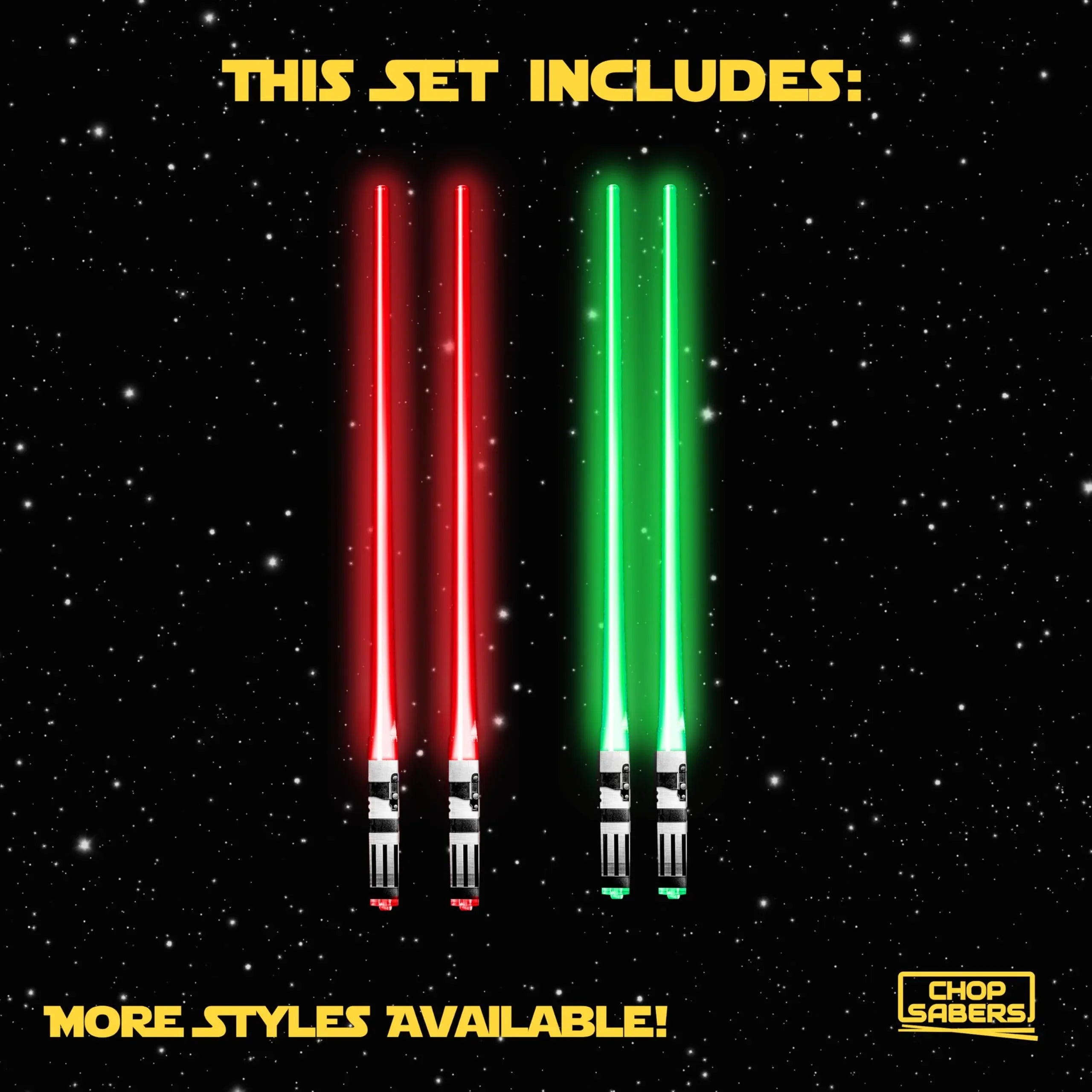 Lightsaber Led Light Up Chopsticks (1 Pair, Blue) - Unique Gift Market