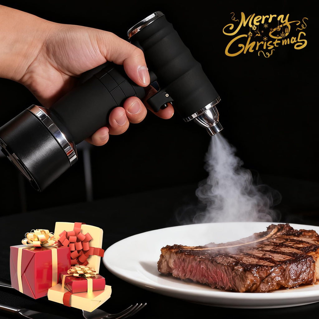 Bourbon Whiskey Gifts for Men Dad - Cocktail Smoker Kit with Torch, Birthday Anniversary Unique Gifts for Dad Boyfriend Husband Grandpa, Smoked Bourbon Kit, Mens Gifts Ideas