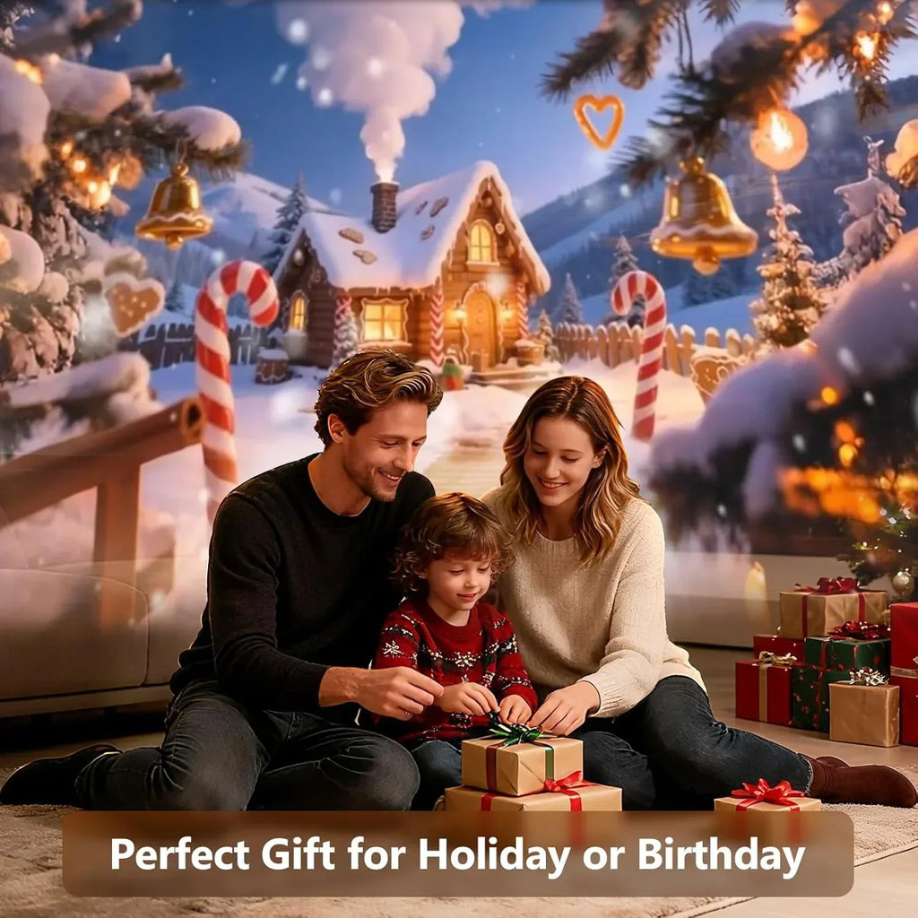 Rossetta 3D Projector, 60 Themes HD 3D Galaxy Projector with Bluetooth Speaker & Remote, 1H/2H Timer, Night Light for Bedroom, Home Decor, Party, Valentines Day, Gifts for Adults, Girls, Boys - Unique Gift Market