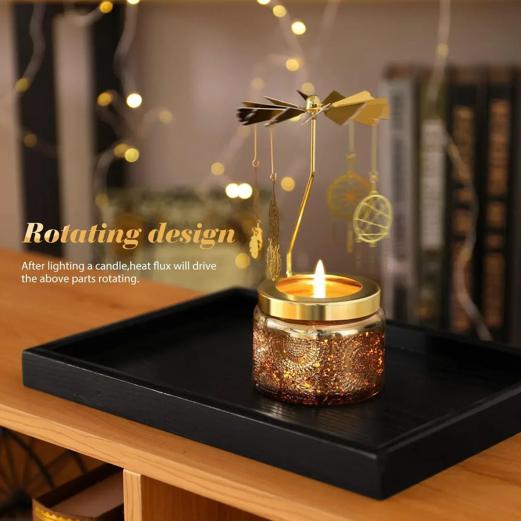 Unique Birthday Gift for Women, Rotating Scented Candles for Mom, Funny Birthday Gift for Grandma Wife Daughter, Ideal Choice for Valentines, Anniversary - Unique Gift Market
