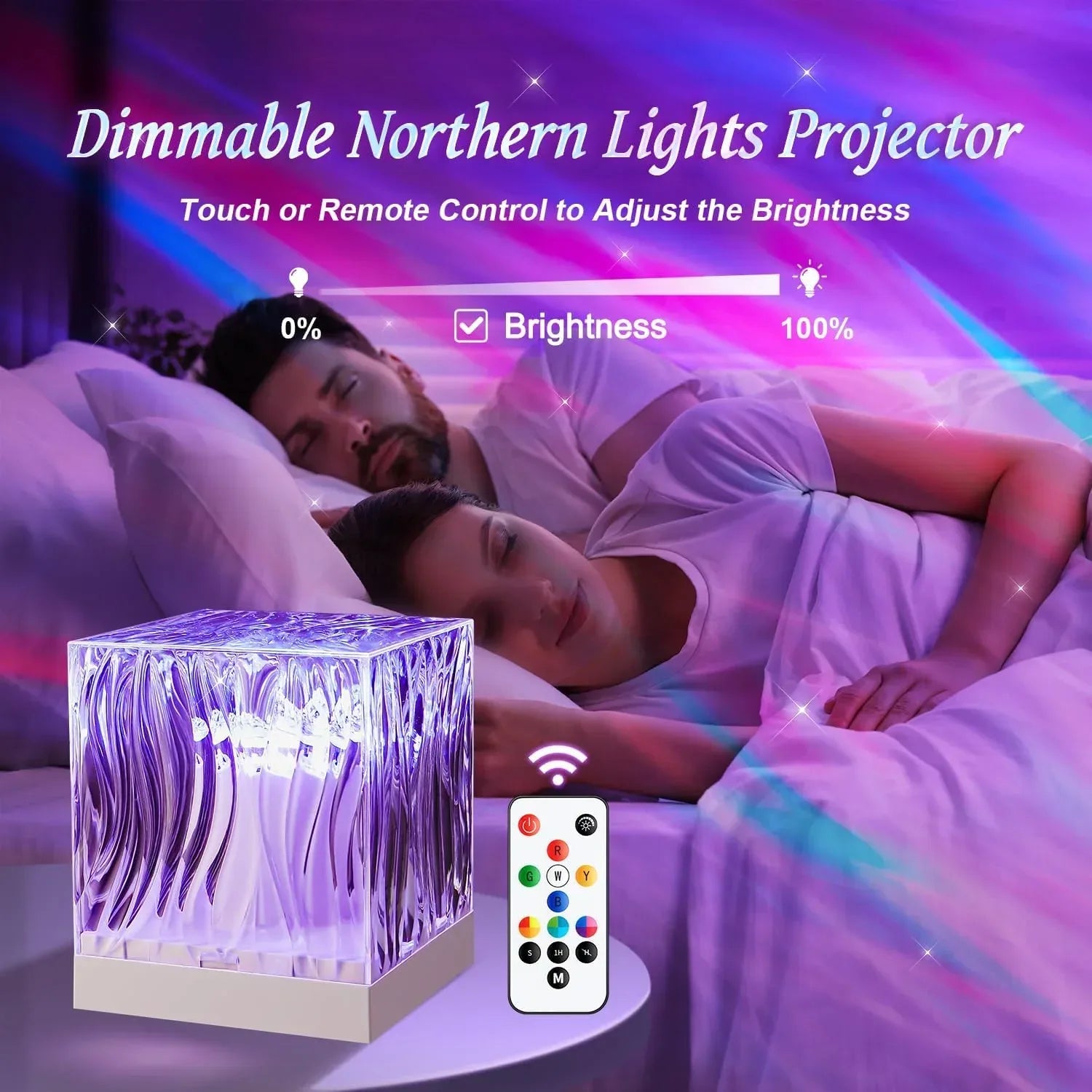 Northern Lights Projector Valentines Day Gifts for Her/Him, 18-Color Sunset Lamp Galaxy Projector Aurora Light Projector for Bedroom,Mood Lighting Room Lights,Cute Stuff Game Room Decor for Teen Girls - Unique Gift Market