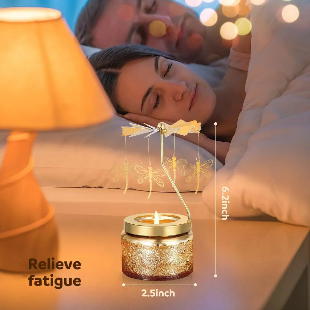 Unique Birthday Gift for Women, Rotating Scented Candles for Mom, Funny Birthday Gift for Grandma Wife Daughter, Ideal Choice for Valentines, Anniversary - Unique Gift Market