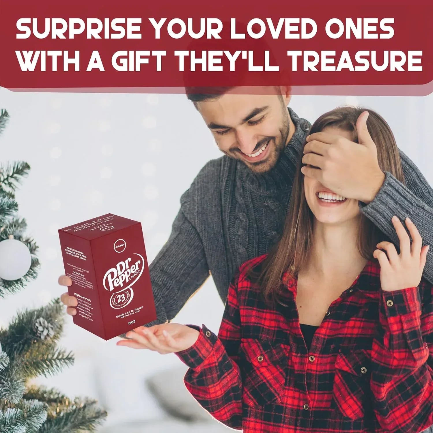 Doctor Pepper Candle - Smells Like The Real Soda - Cute Candles for Cool Gifts - Funny Candles for Any Occasion - Cute Things for Aesthetic Room Decor - Cool Candle for Cool Things - Unique Gift Market