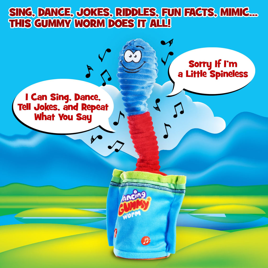 Gagster Dancing Hot Dog - Sings, Yodels, Tells Jokes - Funny Talking Decor Toy for Kids & Adults