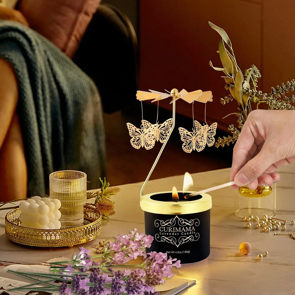 Unique Birthday Gift for Women, Rotating Scented Candles for Mom, Funny Birthday Gift for Grandma Wife Daughter, Ideal Choice for Valentines, Anniversary - Unique Gift Market
