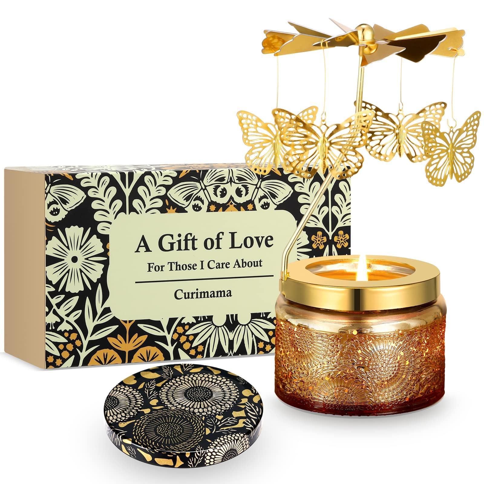 Unique Birthday Gift for Women, Rotating Scented Candles for Mom, Funny Birthday Gift for Grandma Wife Daughter, Ideal Choice for Valentines, Anniversary - Unique Gift Market
