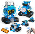5 in 1 STEM Robot Building Toys for Boys Age 8-13, 494PCS Remote & App-Controlled Set Educational Coding Toy, Kids DIY Sound & Light Interactive Science Sets, Gift for Boys Girls 10-12 - Unique Gift Market