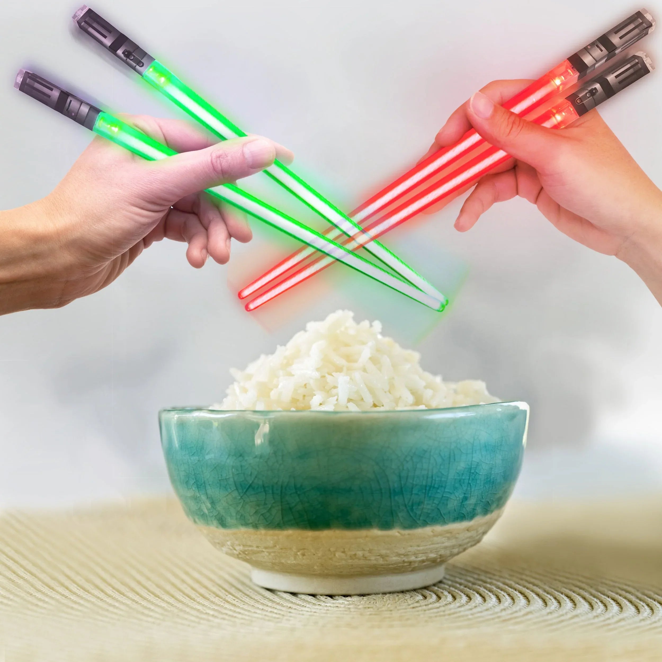 Lightsaber Led Light Up Chopsticks (1 Pair, Blue) - Unique Gift Market