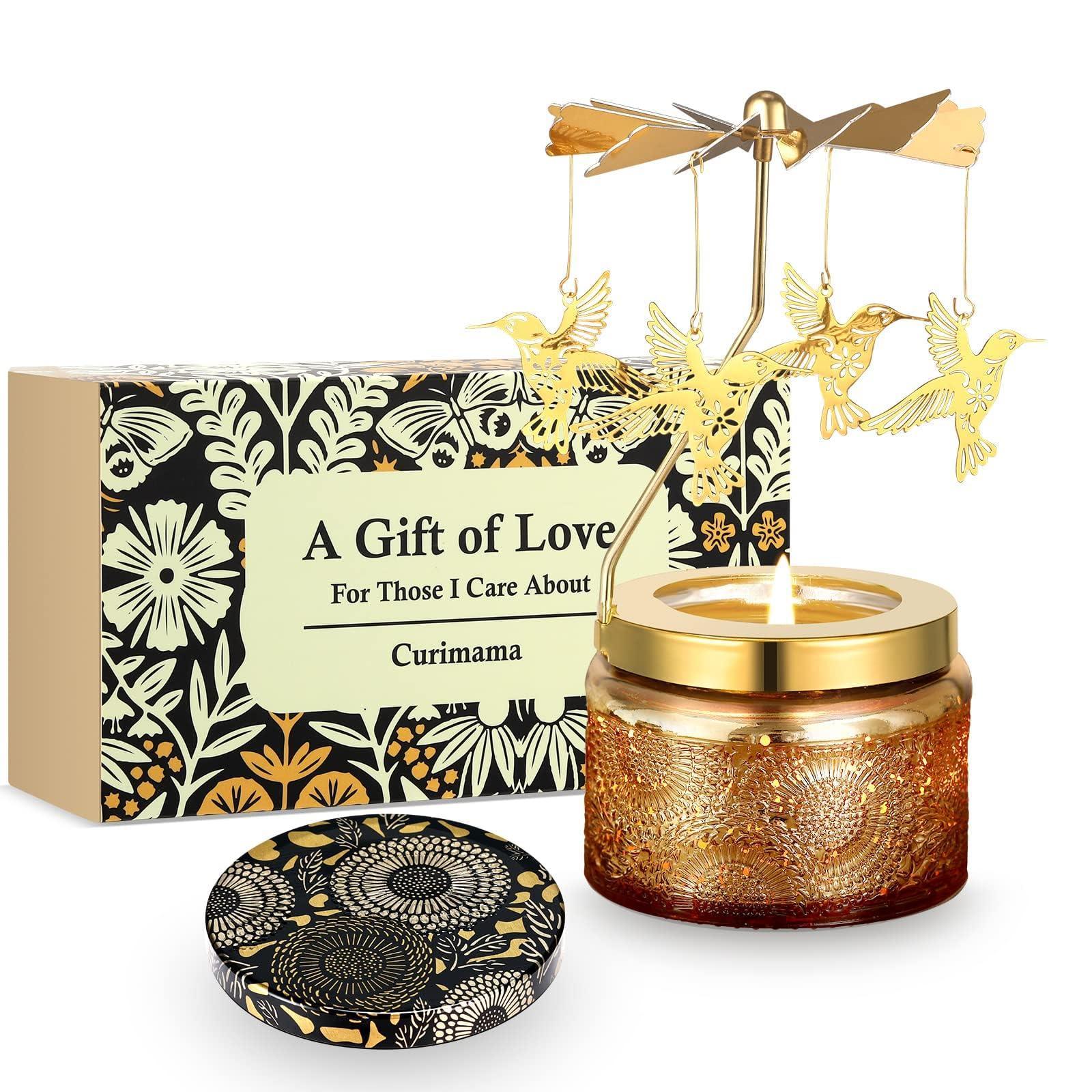 Unique Birthday Gift for Women, Rotating Scented Candles for Mom, Funny Birthday Gift for Grandma Wife Daughter, Ideal Choice for Valentines, Anniversary - Unique Gift Market