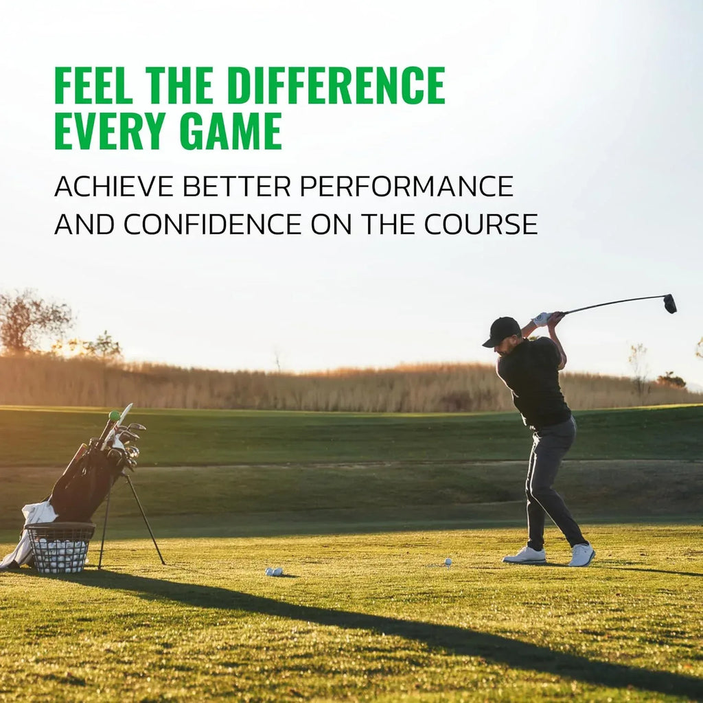GolfForever Swing Trainer – Golf Training & Fitness System for Strength, Flexibility & Swing Power – Includes 30-Day Membership & Training Bar for Golf-Specific Workouts - Unique Gift Market