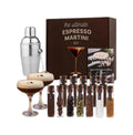 Espresso Martini Gifts– Premium Cocktail Kit - Espresso Martini Kit Maker Set with Glasses, Party-Ready Accessories, and Elegant Decorations for Birthdays and Events, Valentine Gifts for Women - Unique Gift Market