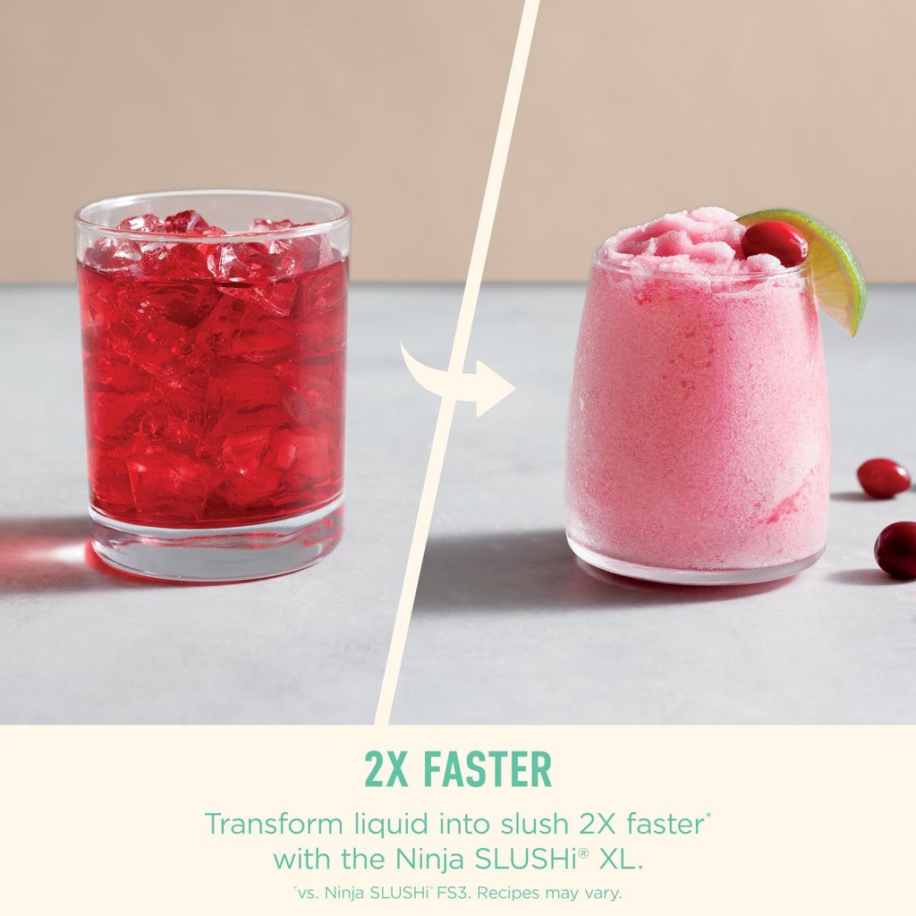 Ninja SLUSHi Max XXL Smart Frozen Drink Maker | Top Performance & Smart Technology, Party-Size 150oz Capacity, No Ice Needed, 6 Programs, Ideal Temp & Texture up to 12 hours | Peach FS605