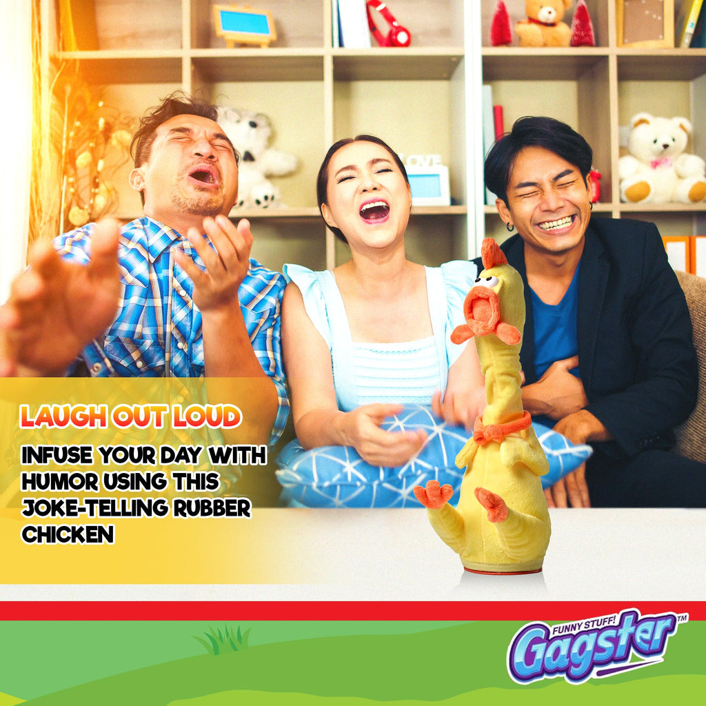 Gagster Dancing Hot Dog - Sings, Yodels, Tells Jokes - Funny Talking Decor Toy for Kids & Adults