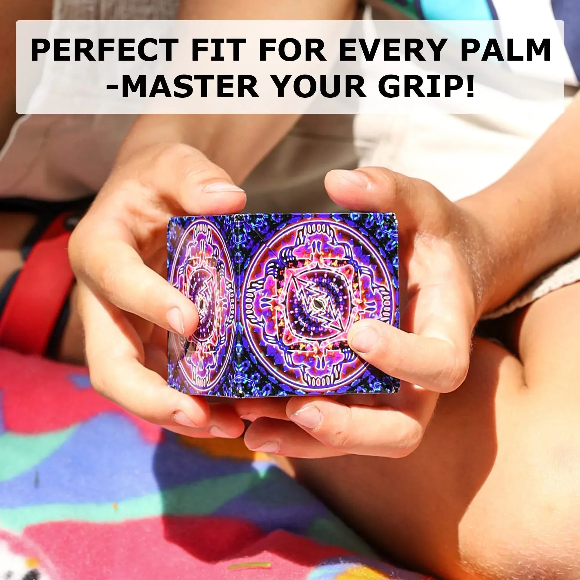 Shashibo Shape Shifting Box - Award-Winning STEM Fidget Toy with Ultra Strong Magnets - Puzzle Cube Transforms Into 100+ Shapes, Perfect Sensory Gift for Kids, Teens, and Adults (Wings) - Unique Gift Market