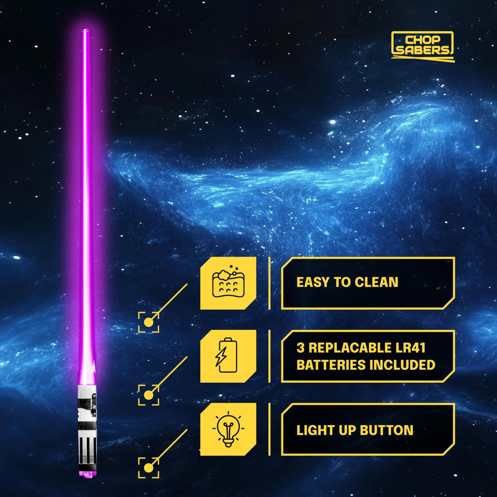 Lightsaber Led Light Up Chopsticks (1 Pair, Blue) - Unique Gift Market