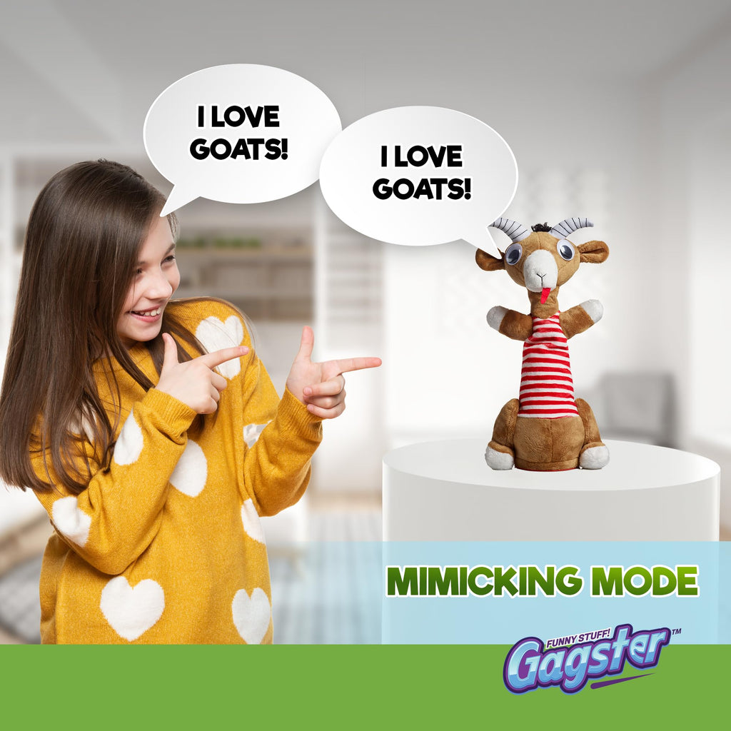 Gagster Dancing Hot Dog - Sings, Yodels, Tells Jokes - Funny Talking Decor Toy for Kids & Adults
