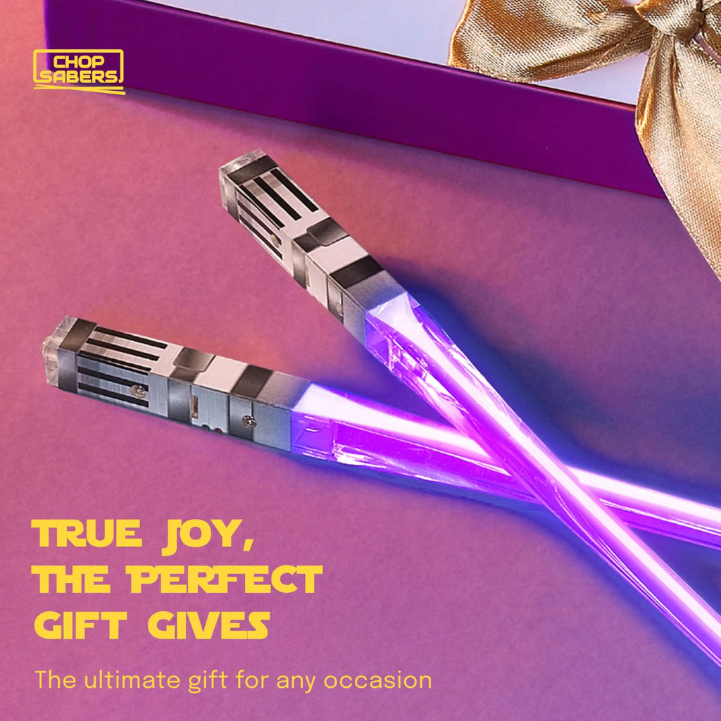 Lightsaber Led Light Up Chopsticks (1 Pair, Blue) - Unique Gift Market