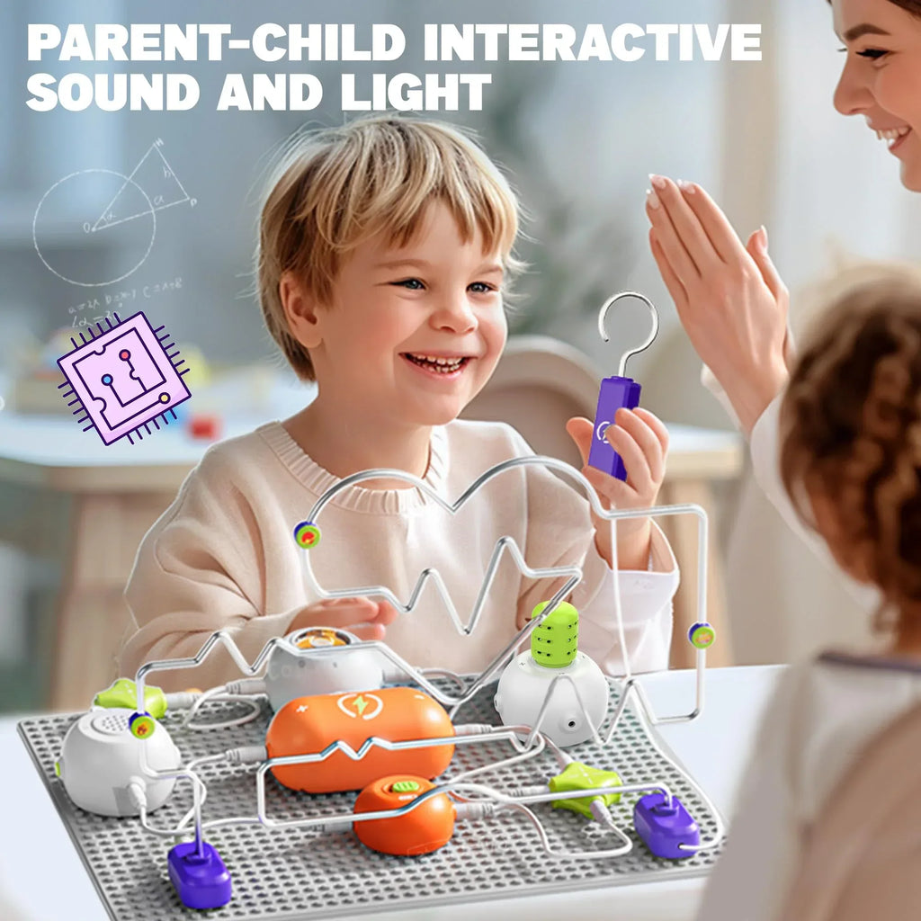 Science Kits for Kids - STEM Kits for Kids, Electronics Exploration Kit, Over 420 Projects, 35 Circuit Parts, STEM Educational Toy Gifts for Kid Boys Girls Ages 3 4 5 6 7 8 9 10 11 12 - Unique Gift Market