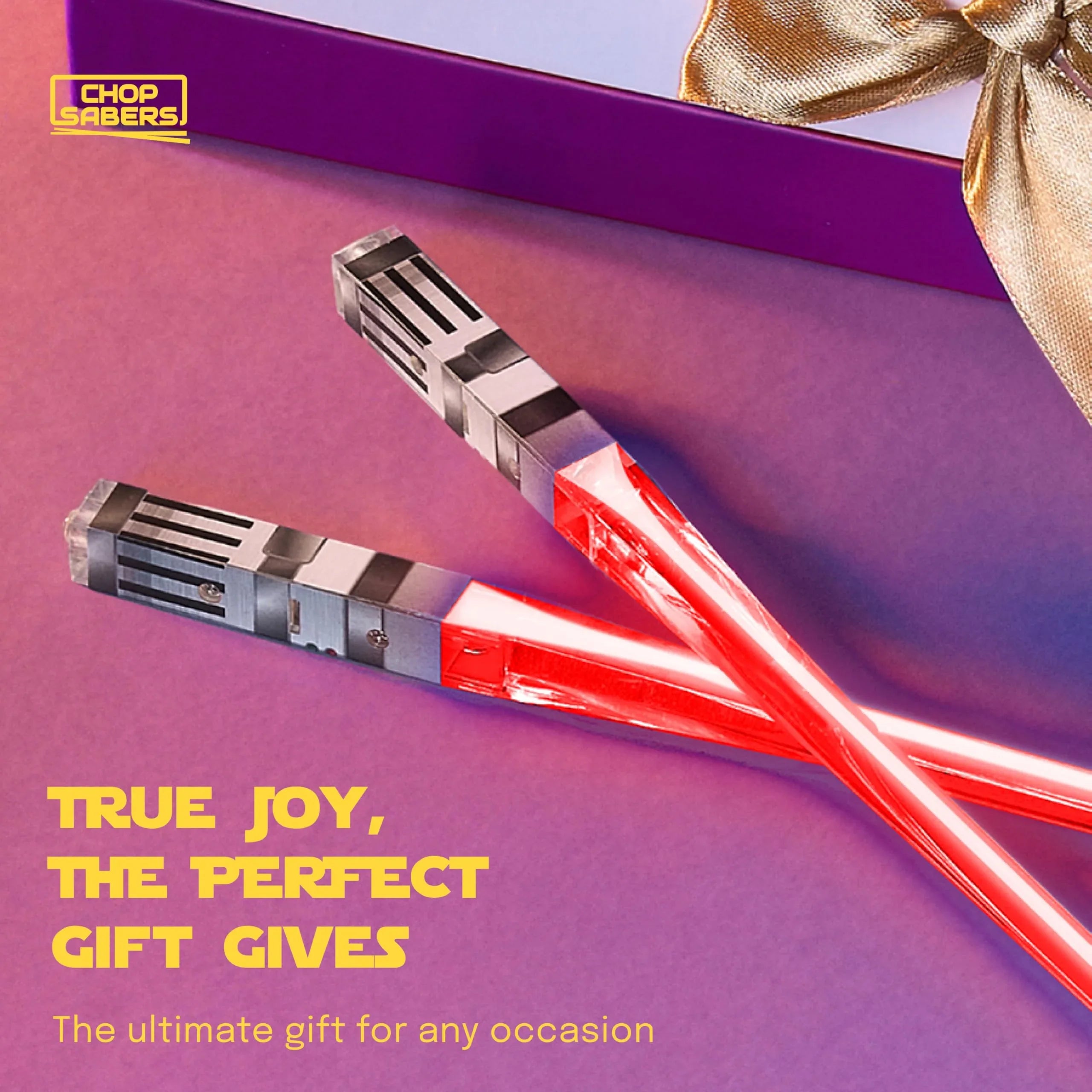 Lightsaber Led Light Up Chopsticks (1 Pair, Blue) - Unique Gift Market