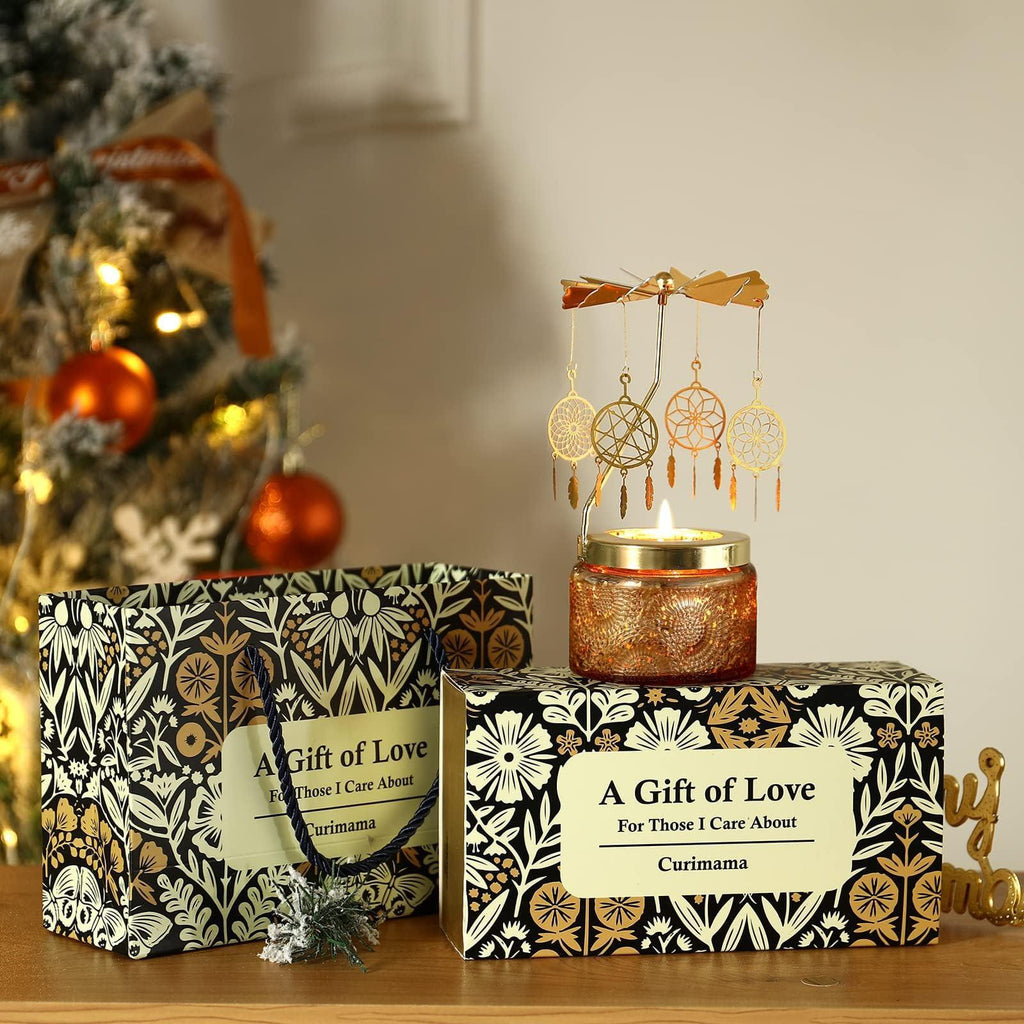 Unique Birthday Gift for Women, Rotating Scented Candles for Mom, Funny Birthday Gift for Grandma Wife Daughter, Ideal Choice for Valentines, Anniversary - Unique Gift Market