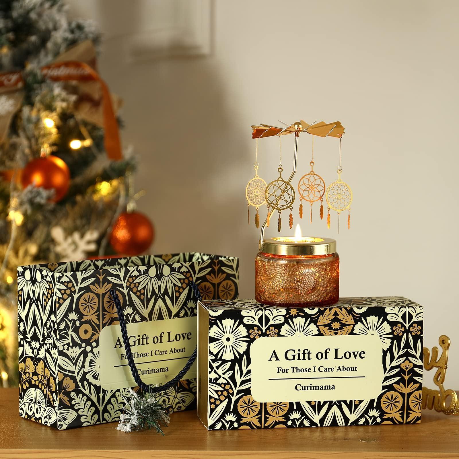 Unique Birthday Gift for Women, Rotating Scented Candles for Mom, Funny Birthday Gift for Grandma Wife Daughter, Ideal Choice for Valentines, Anniversary - Unique Gift Market