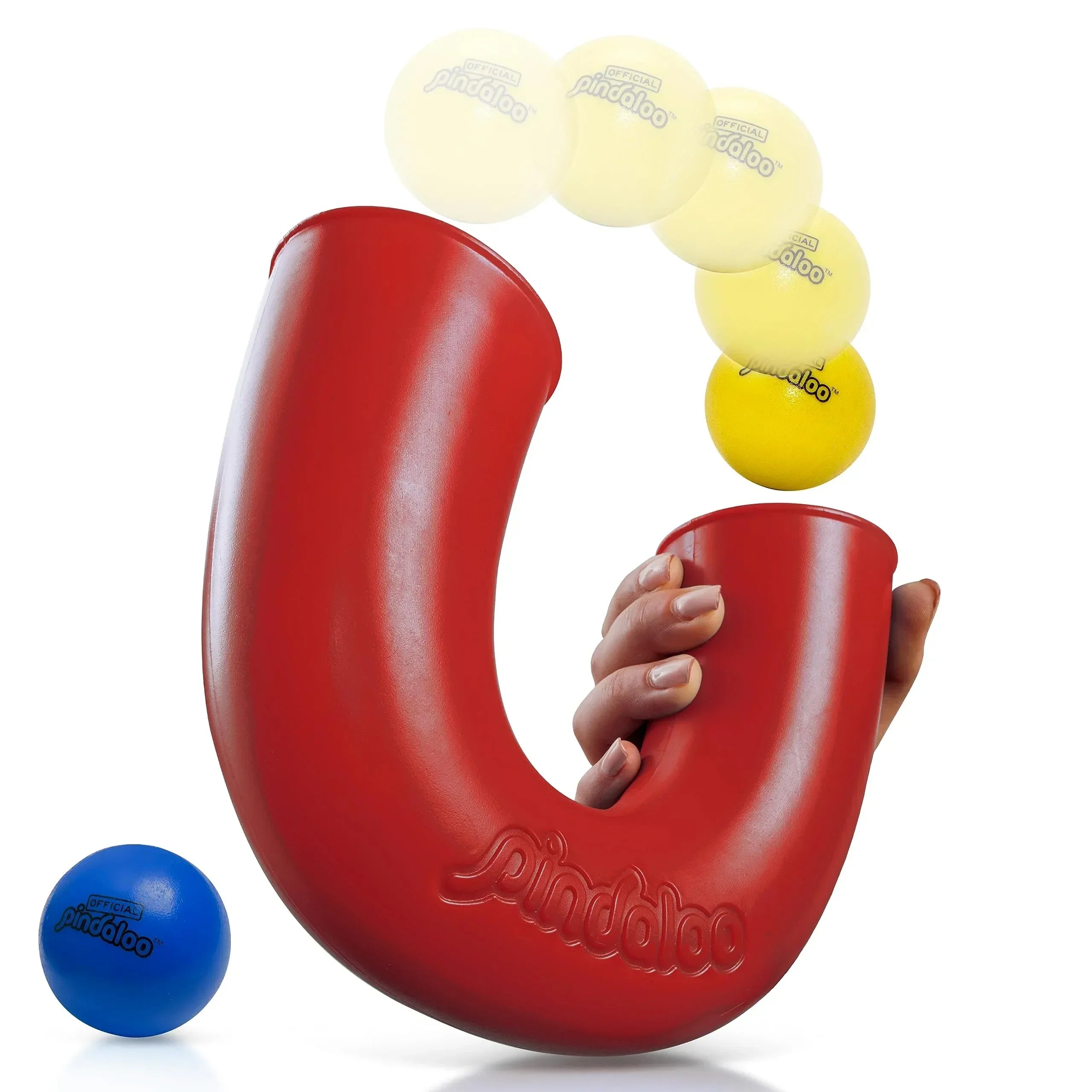 pindaloo The Original Skill Game – First & Only Authentic Looping Ball for Kids, Teens & Adults | Fun Coordination Game for Ages 8-12+Boosts Focus & Motor Skills Indoor & Outdoor Play | Transparent - Unique Gift Market