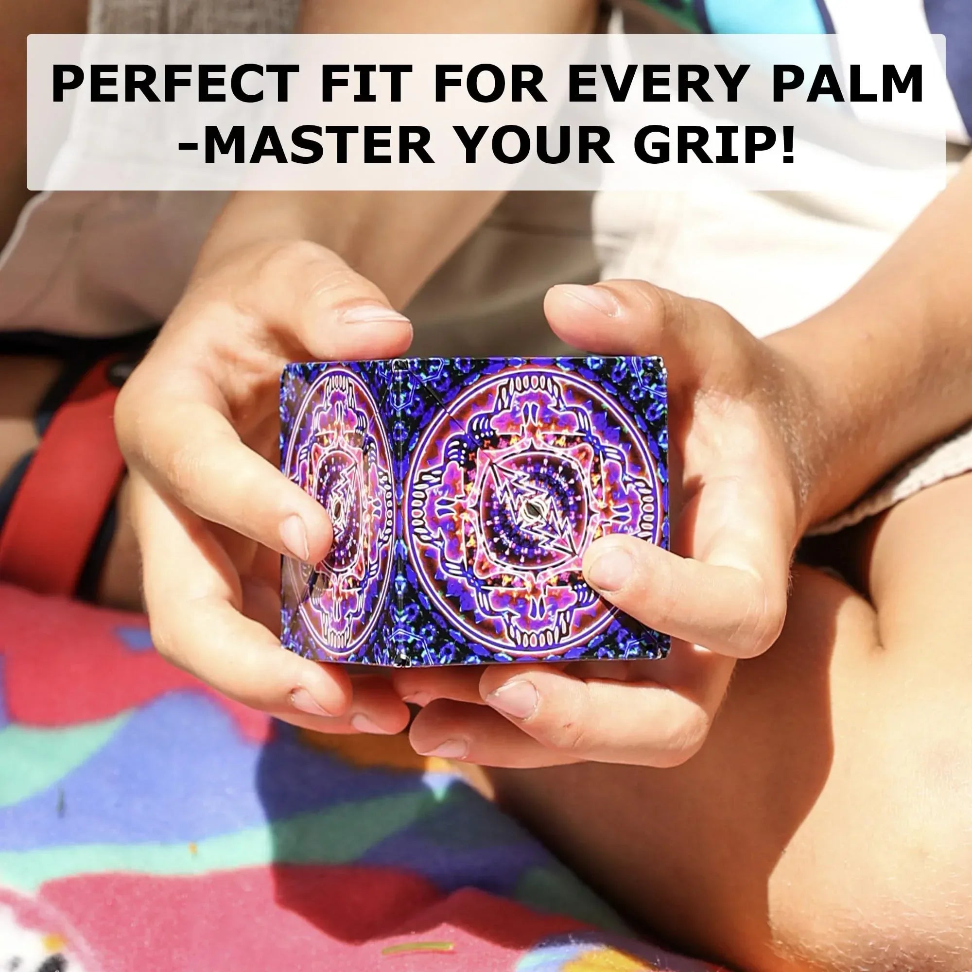 Shashibo Shape Shifting Box - Award-Winning STEM Fidget Toy with Ultra Strong Magnets - Puzzle Cube Transforms Into 100+ Shapes, Perfect Sensory Gift for Kids, Teens, and Adults (Wings) - Unique Gift Market
